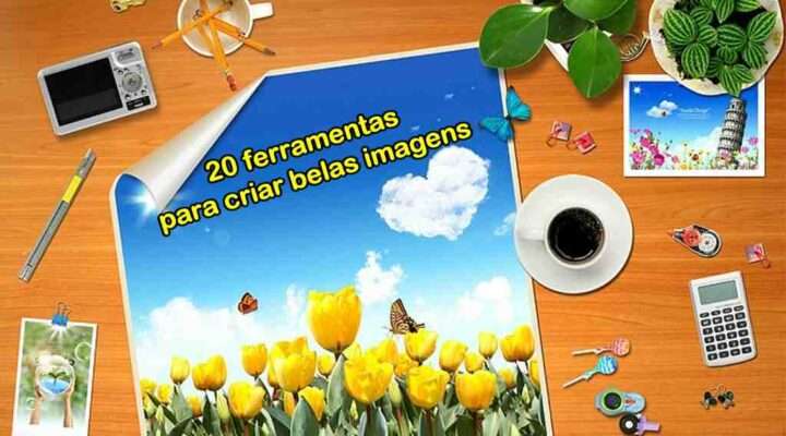 20 ferramentas para criar imagens